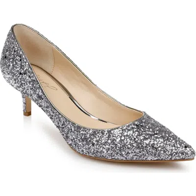 JEWEL BADGLEY MISCHKA JEWEL BADGLEY MISCHKA ROYALTY KITTEN HEEL PUMP