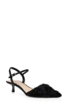 Jewel Badgley Mischka Selene Pointed Toe Pump In Black