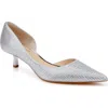 Jewel Badgley Mischka Women's Teegan Pointed Toe Pumps In Silver