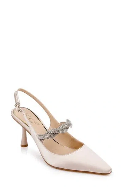 JEWEL BADGLEY MISCHKA JEWEL BADGLEY MISCHKA TIERNEY SLINGBACK POINTED TOE PUMP