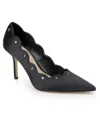 Jewel Badgley Mischka Eleni Pointed Toe Pump In Black