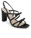 Jewel Badgley Mischka Eliza Strappy Slingback Sandal In Black