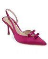 Jewel Badgley Mischka Ellery Slingback Pointed Toe Pump