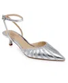 Jewel Badgley Mischka Fable Ankle Strap Pointed Toe Pump