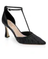 Jewel Badgley Mischka Women's Faithlyn Evening T-strap Pumps
