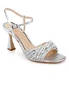 Jewel Badgley Mischka Women's Fanny Dress Sandals In Silver