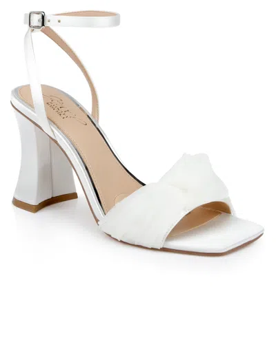 JEWEL BADGLEY MISCHKA WOMEN'S FAYOLA DRESS KNOT SANDALS