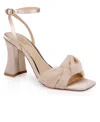 Jewel Badgley Mischka Women's Fayola Dress Knot Sandals In Neutral