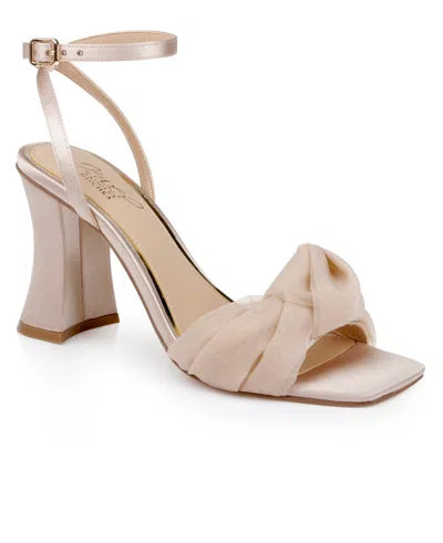 JEWEL BADGLEY MISCHKA WOMEN'S FAYOLA DRESS KNOT SANDALS