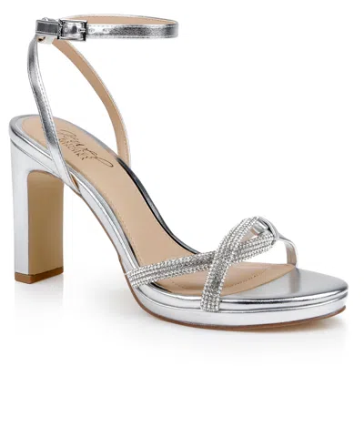 JEWEL BADGLEY MISCHKA WOMEN'S FILA DRESS PLATFORM SANDALS