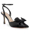 Jewel Badgley Mischka Francine Ankle Strap Pointed Toe Sandal