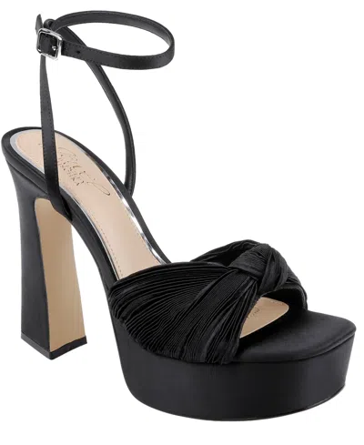 Jewel Badgley Mischka Women's Icelynn Sandals In Black