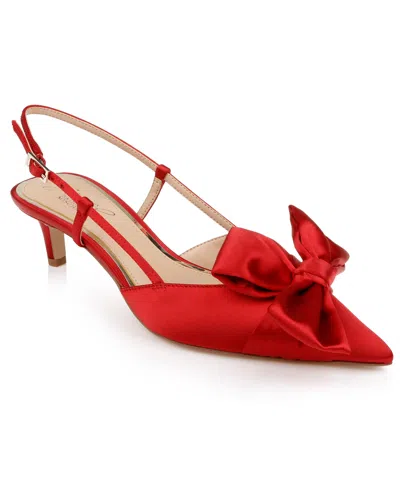 JEWEL BADGLEY MISCHKA WOMEN'S SHOSHANA SLINGBACK PUMPS