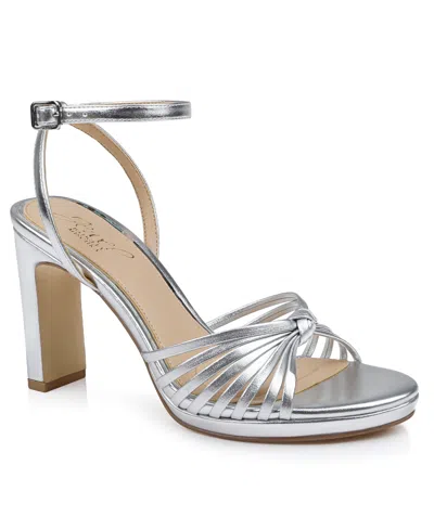 JEWEL BADGLEY MISCHKA WOMEN'S SKYLAR ROUND TOE PLATFORM SANDALS