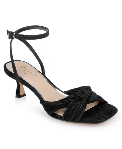 JEWEL BADGLEY MISCHKA WOMEN'S TRUE KITTEN HEEL SANDALS