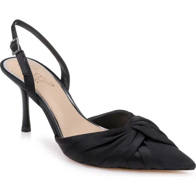 Jewel Badgley Mischka Zariel Slingback Pump In Black
