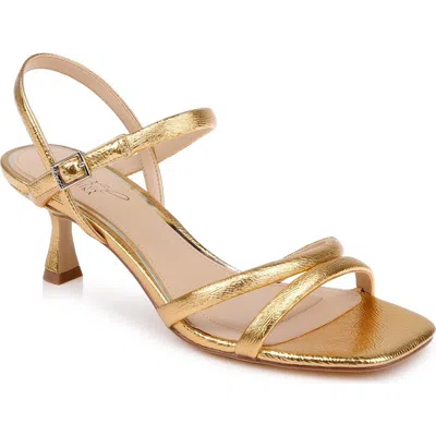 Jewel Badgley Mischka Zianna Ii Sandal In Gold