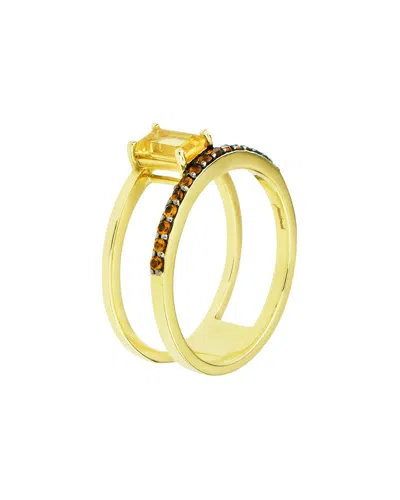 Jewelmak 14k 0.65 Ct. Tw. Gemstone Ring In Gold