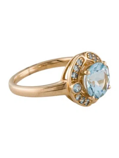 Pre-owned Jewelmak 14k 2.35ctw Topaz Cocktail Ring In Multi