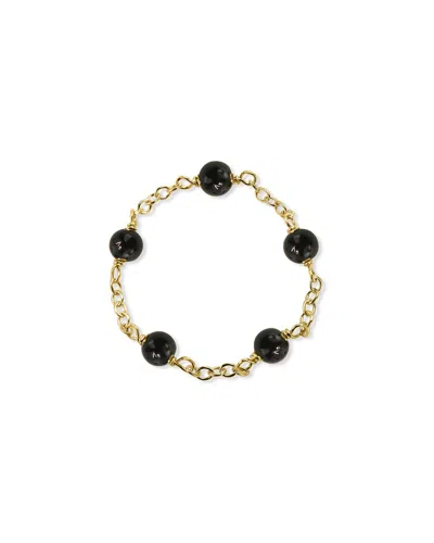Jewelmak 14k Black Onyx Ring In Multi