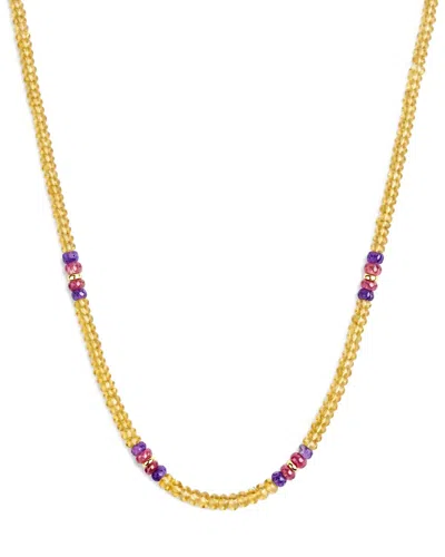 Jewelmak 14k Citrine In Multi