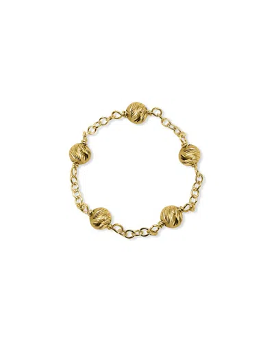 Jewelmak 14k Gold Chain Ring