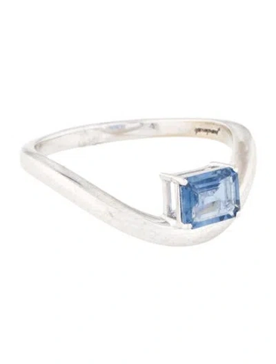 Pre-owned Jewelmak 14k Sapphire Cocktail Ring In Multi