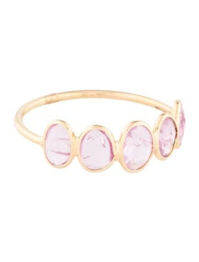 Pre-owned Jewelmak 18k 1.33ctw Sapphire Band In Multi