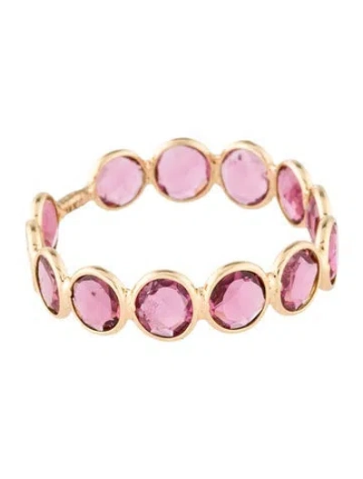 Pre-owned Jewelmak 18k Tourmaline Band In Multi