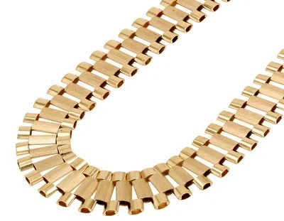 Pre-owned Jewelry Unlimited Men's Presidential Link Chain Necklace 16mm Real 10k Yellow Gold 22"