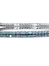 Jewels Aficionado 14k White Gold Diamond Tennis Bracelet In Silver