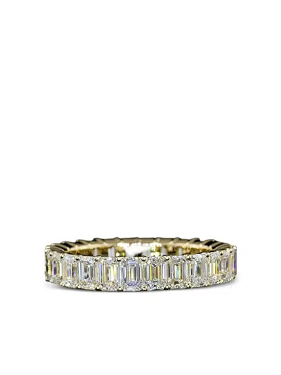 Jewels Aficionado 14k Yellow Gold Diamond Eternity Ring