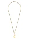 Jewels Aficionado 14k Yellow Gold E-pendant Necklace In Gold