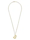 Jewels Aficionado 14k Yellow Gold S-pendant Necklace In Gold