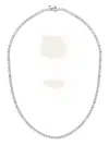 Jewels Aficionado 18k White Gold Noa Diamond Necklace