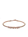Jewels Aficionado 18kt Rose Gold Forever Diamond Bracelet In ピンク