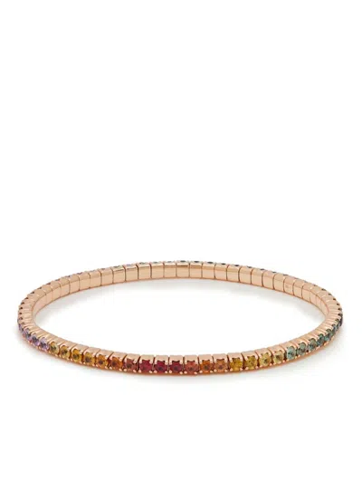 Jewels Aficionado 18kt Rose Gold Sapphire Bracelet In 粉色