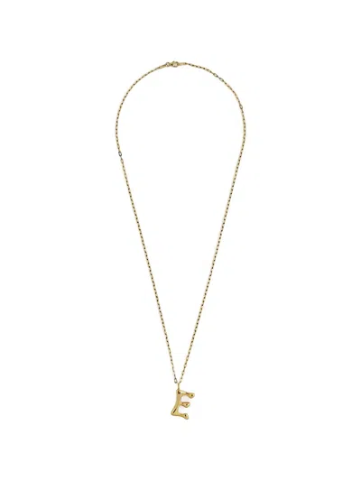 Jewels Aficionado Chai Initial Pendant In Gold