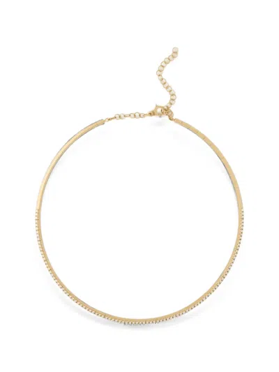 Jewels Aficionado Diamond Choker Necklace In Gold