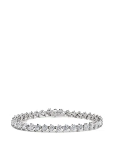 Jewels Aficionado Esme Diamond Bracelet In Silver
