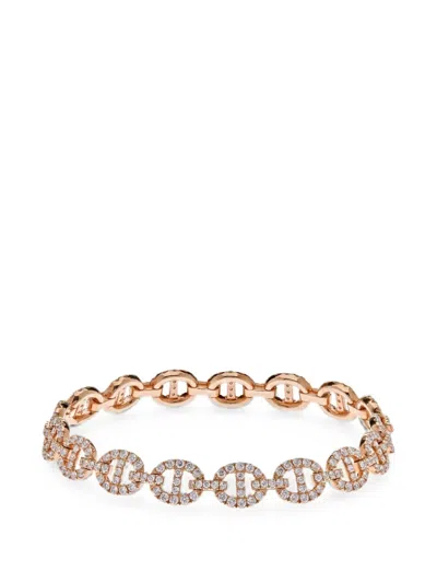 Jewels Aficionado Large-link Diamond Bracelet In Gold