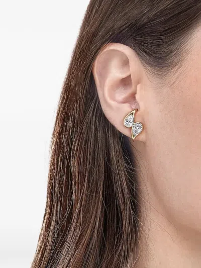 Jewels Aficionado Mika Diamond Ear Cuff In Gold