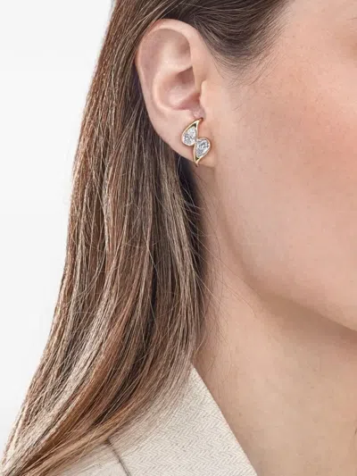 Jewels Aficionado Mika Diamond Ear Cuff In Neutral