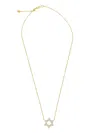 Jewels Aficionado X Sammy Jacqueline 18kt Yellow Gold Star Of David Diamond Necklace In Gold