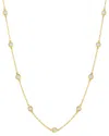 Jewels By Viomo 14k 1.00 Ct. Tw. Diamond By The Yard Necklace