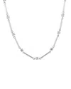 Jewels By Viomo 14k 2.01 Ct. Tw. Diamond Bar Necklace