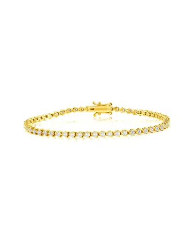 Jewels By Viomo 14k 2.10 Ct. Tw. Diamond Tennis Bracelet In Gold