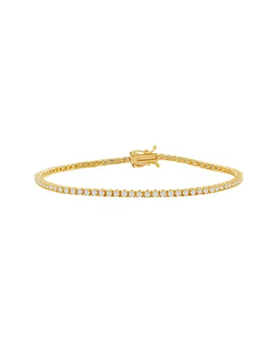 Jewels By Viomo 14k 3.00 Ct. Tw. Diamond Tennis Bracelet In Gold
