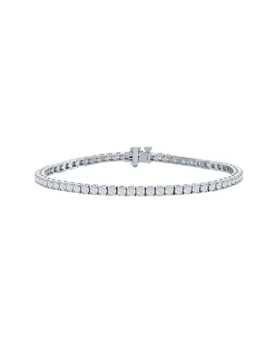 Jewels By Viomo 14k 2.00 Ct. Tw. Diamond Tennis Bracelet In Red