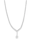 Jewels By Viomo 18k 12.16 Ct. Tw. Diamond Graduated Tennis Necklace